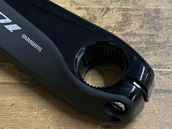 KL736 4iiii PRECISION PML100 シマノ SHIMANO 105 FC-R7000 パワーメーター 左クランクアーム 172.5mm 接続確認済み