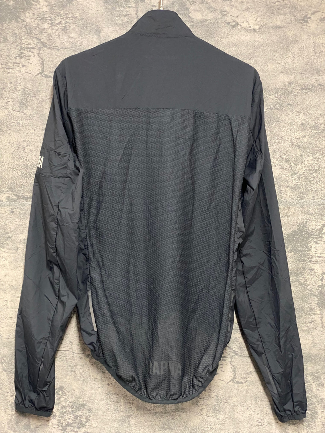 KM410 ラファ Rapha PRO TEAM LIGHTWEIGHT WIND JACKET 長袖 ウィンドブレーカー 黒 S