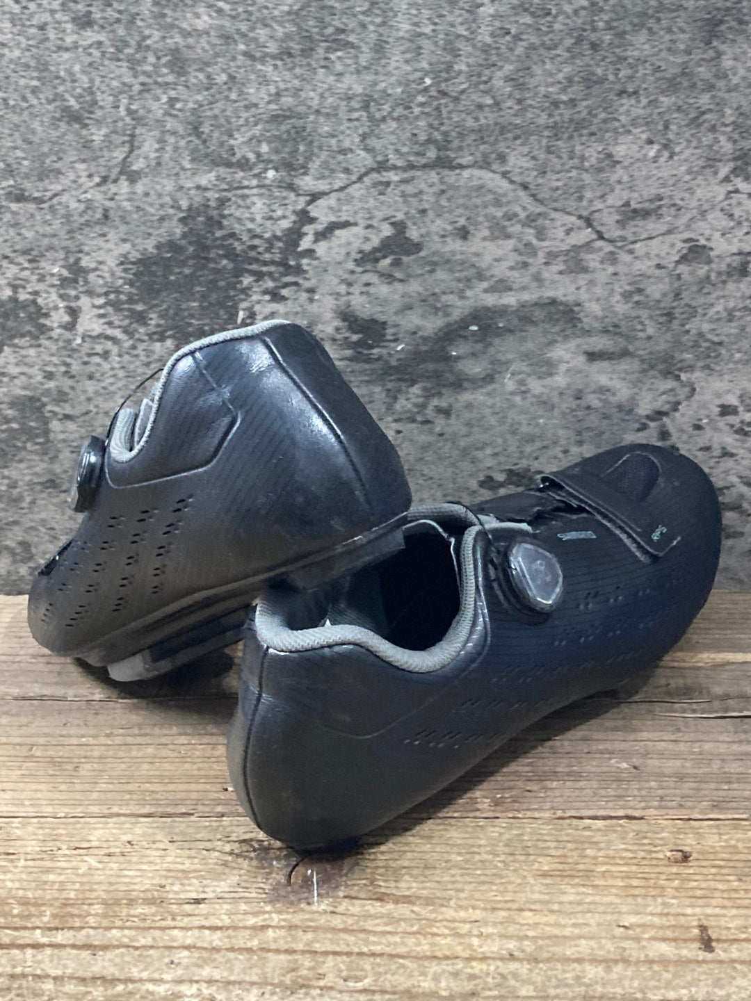 KQ865 シマノ SHIMANO RP5 SH-RP501-SL ビンディングシューズ 黒 EU43