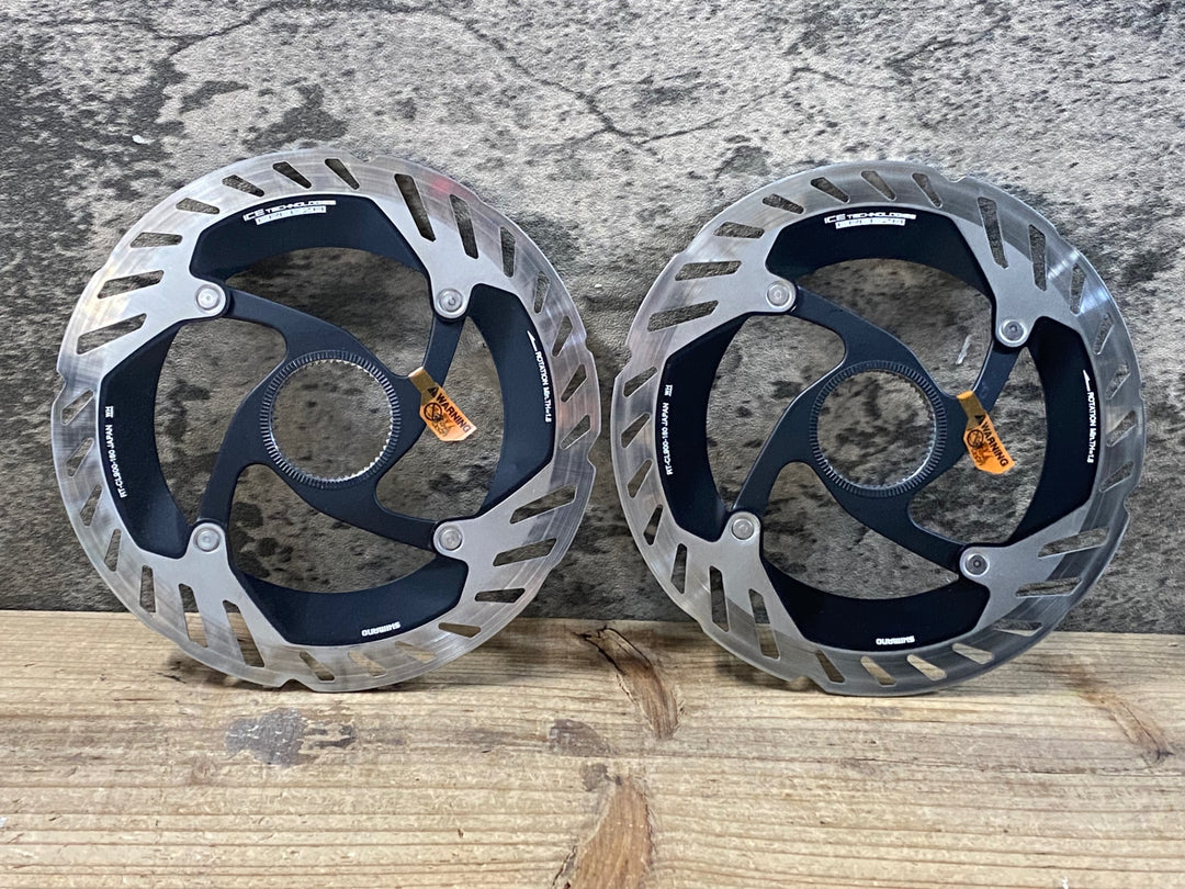 KC335 シマノ SHIMANO デュラエース DURA-ACE RT-CL900 ディスクブレーキローター 2枚セット Φ160 実測1.73mm