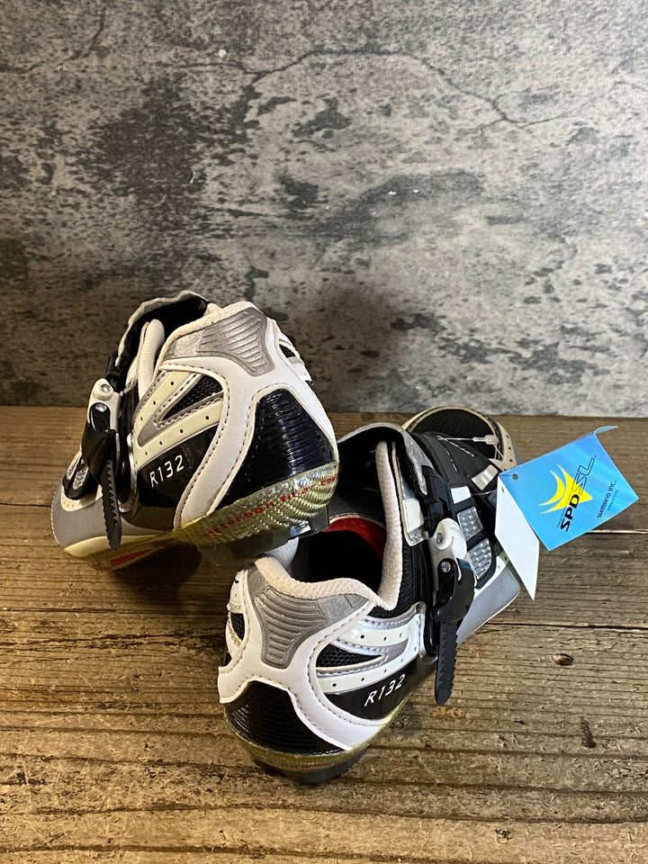 JR543 シマノ SHIMANO SH-R132L ビンディングシューズ 黒 EU36