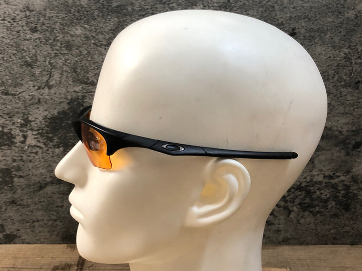 KB204 オークリー OAKLEY HALF JACKET サングラス アイウェア 黒 レンズ付属 ※レンズ小傷