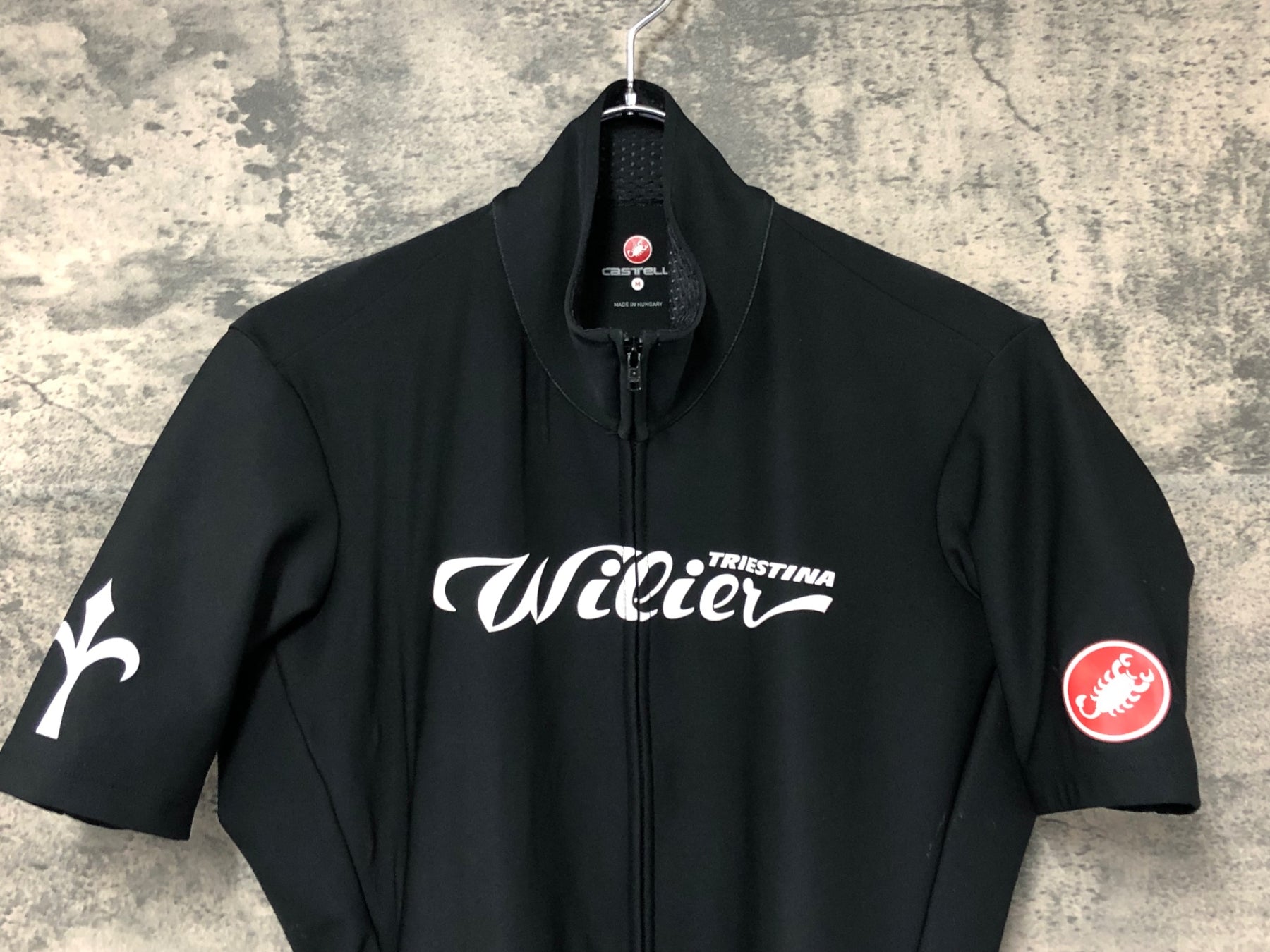 JF755 カステリ CASTELLI ロッソコルサ ROSSO CORSA gabba 半袖