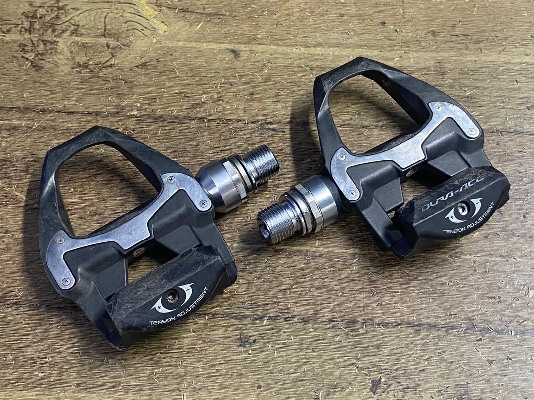 KE296 シマノ SHIMANO デュラエース DURA-ACE PD-9000  ビンディングペダル SPD-SL
