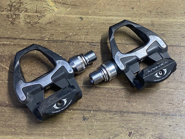 KE296 シマノ SHIMANO デュラエース DURA-ACE PD-9000  ビンディングペダル SPD-SL