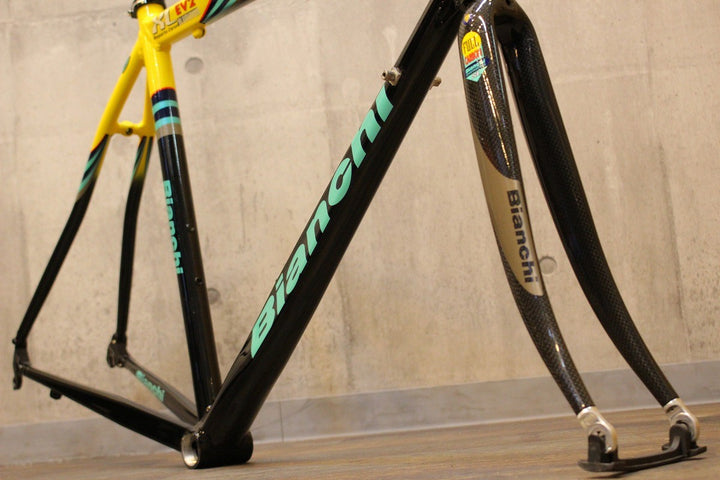 ビアンキ BIANCHI メガプロ MEGA PRO XL EV-2 2000頃 アルミ ロードバイク フレームセット【名古屋店】
