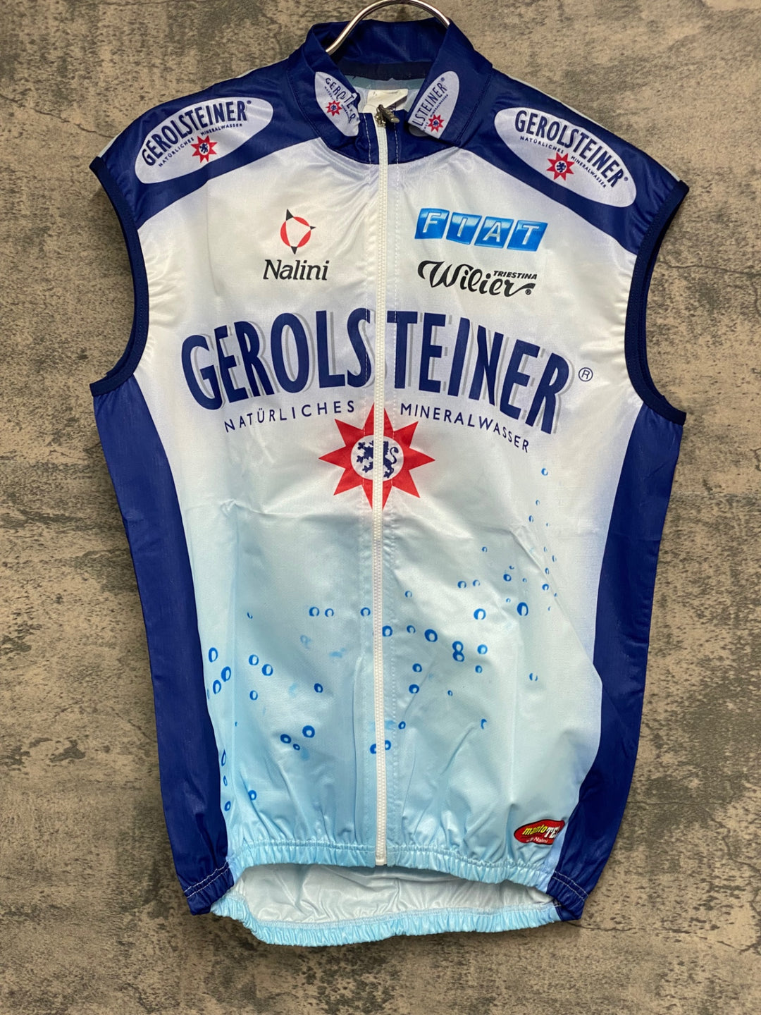JV561 ナリーニ Nalini ジレ サイクルベスト 白 2 GEROLSTEINER