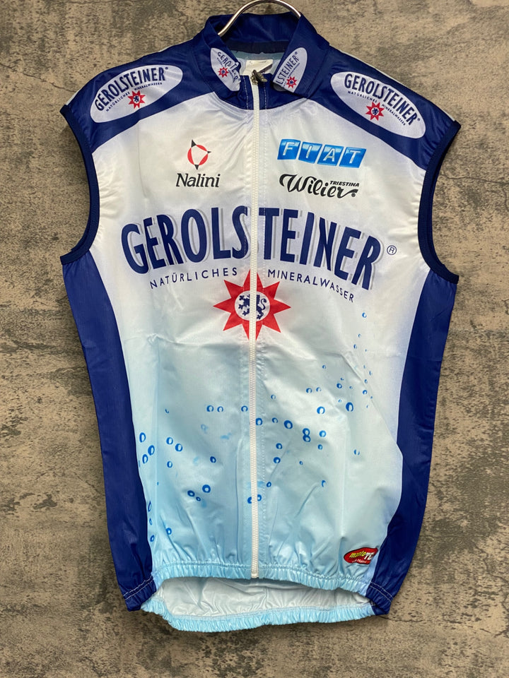 JV561 ナリーニ Nalini ジレ サイクルベスト 白 2 GEROLSTEINER