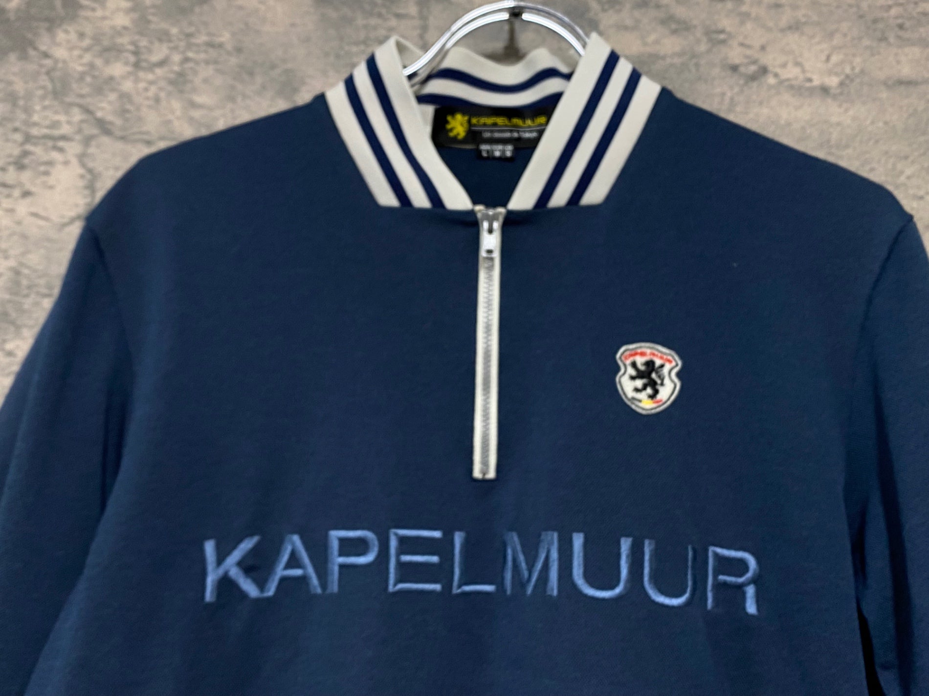 KI957 カペルミュール kapelmuur 半袖 サイクルジャージ 青 L – BICI