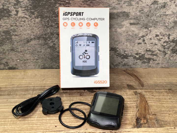 JF124 iGP SPORT iGS520 サイクルコンピューター