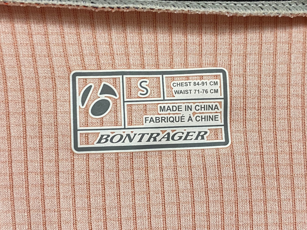 JR664 ボントレガー  BONTRAGER 半袖サイクルジャージ 白赤 S