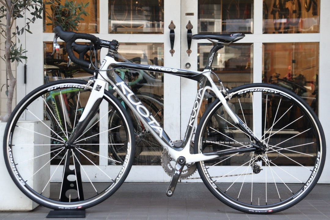 訳アリ クオータ KUOTA クレド KREDO 2007モデル Sサイズ スラム RED MIX 10S カーボン ロードバイク 【横浜店】