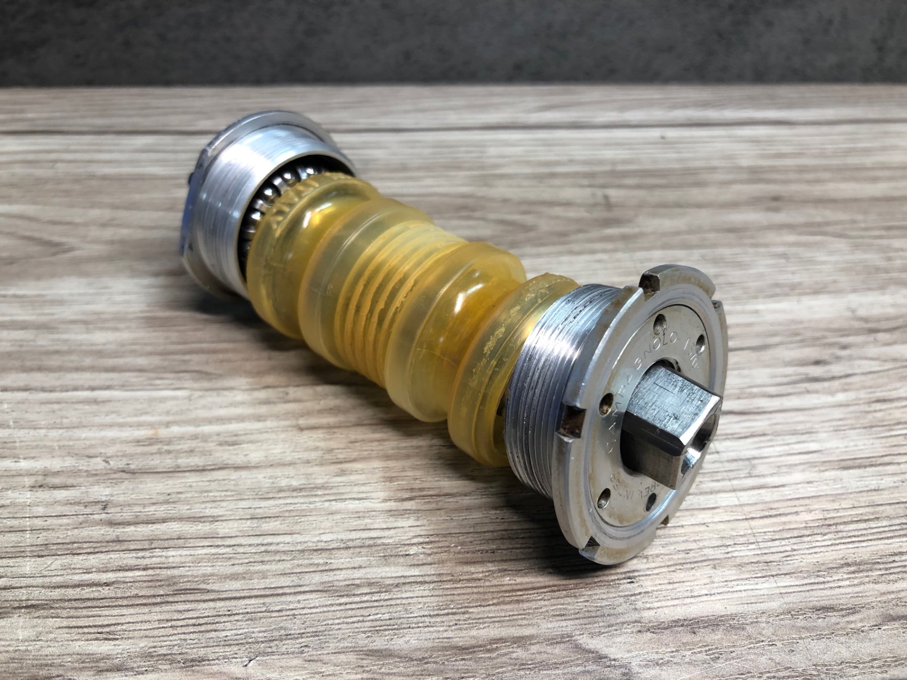 カンパニョーロスーパーレコードボトムブラケット　チタンシャフトＷロード用 IL953 カンパニョーロ Campagnolo スーパーレコード SUPER RECORD