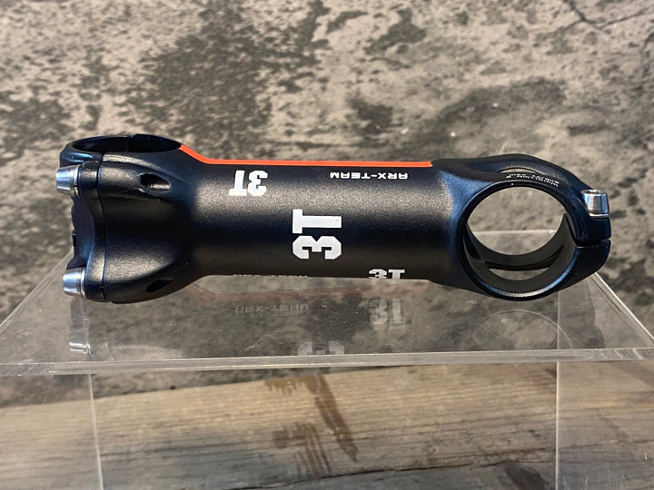 JL018 3T ARX-TEAM アルミ ステム 黒 赤 110mm Φ31.8 OS -6°