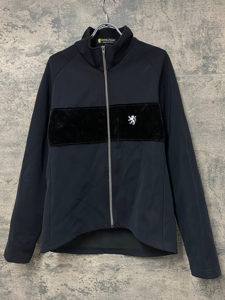 KF663 カペルミュール KAPELMUUR 長袖 サイクルジャケット 黒 XL 裏起毛