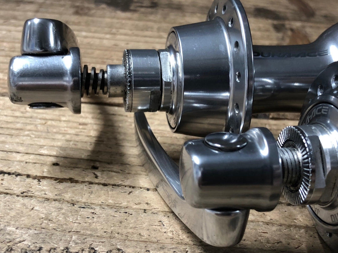 KM542 シマノ SHIMANO デュラエース DURA-ACE FH-7801 HB-7800 前後ハブセット 32H/32H
