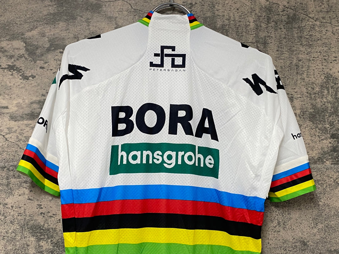 KJ818 スポーツフル sportful 半袖 サイクルジャージ 白 M BORA hansgrohe