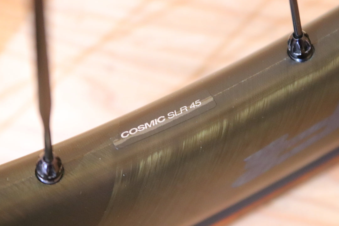 マヴィック MAVIC コスミック COSMIC SLR 45 DISC シマノ 11S/12S 19C カーボン チューブレスレディ ホイールセット 【広島店】
