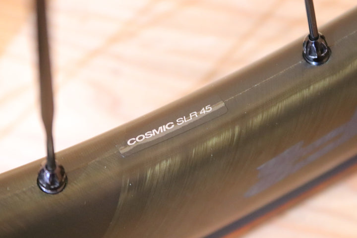 マヴィック MAVIC コスミック COSMIC SLR 45 DISC シマノ 11S/12S 19C カーボン チューブレスレディ ホイールセット 【広島店】