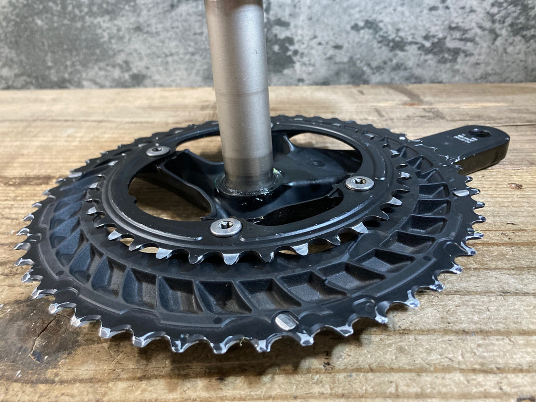 KH984 シマノ SHIMANO 105 FC-R7100 クランクセット 165mm 52/36 12S
