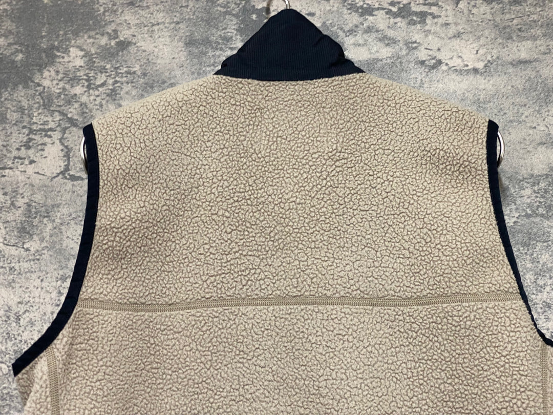 KF515 パスノーマルスタジオ PAS NORMAL STUDIOS Polartec Fleece Gilet サイクルベスト ジレ 茶 XS