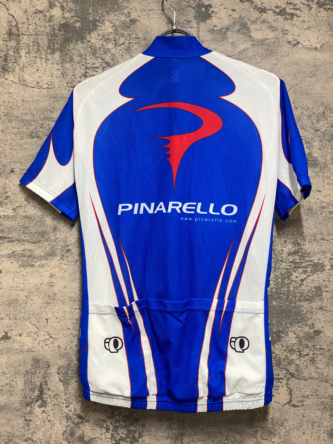 KN965 パールイズミ PEARL iZUMi 半袖 サイクルジャージ 青白 L Pinarello