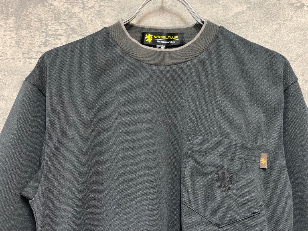 JM242 カペルミュール KAPELMUUR 半袖 ドライ Tシャツ 黒 XS バックポケット