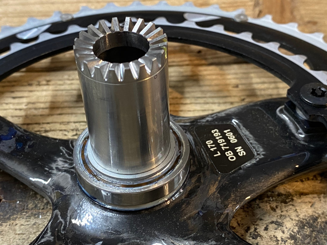 JR480 カンパニョーロ CAMPAGNOLO CENTAUR CARBON FC9CE093C ULTRA TORQUE クランクセット 170mm 53/39T 5H