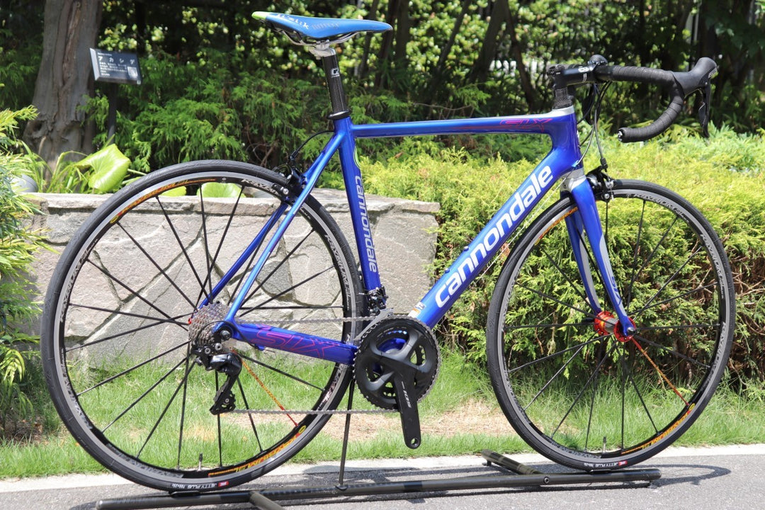 キャノンデール CANNONDALE シックスカーボン SIX CARBON 5 2009年 54サイズ シマノ 105 R7000 MIX 11S カーボン ロードバイク 【さいたま浦和店】