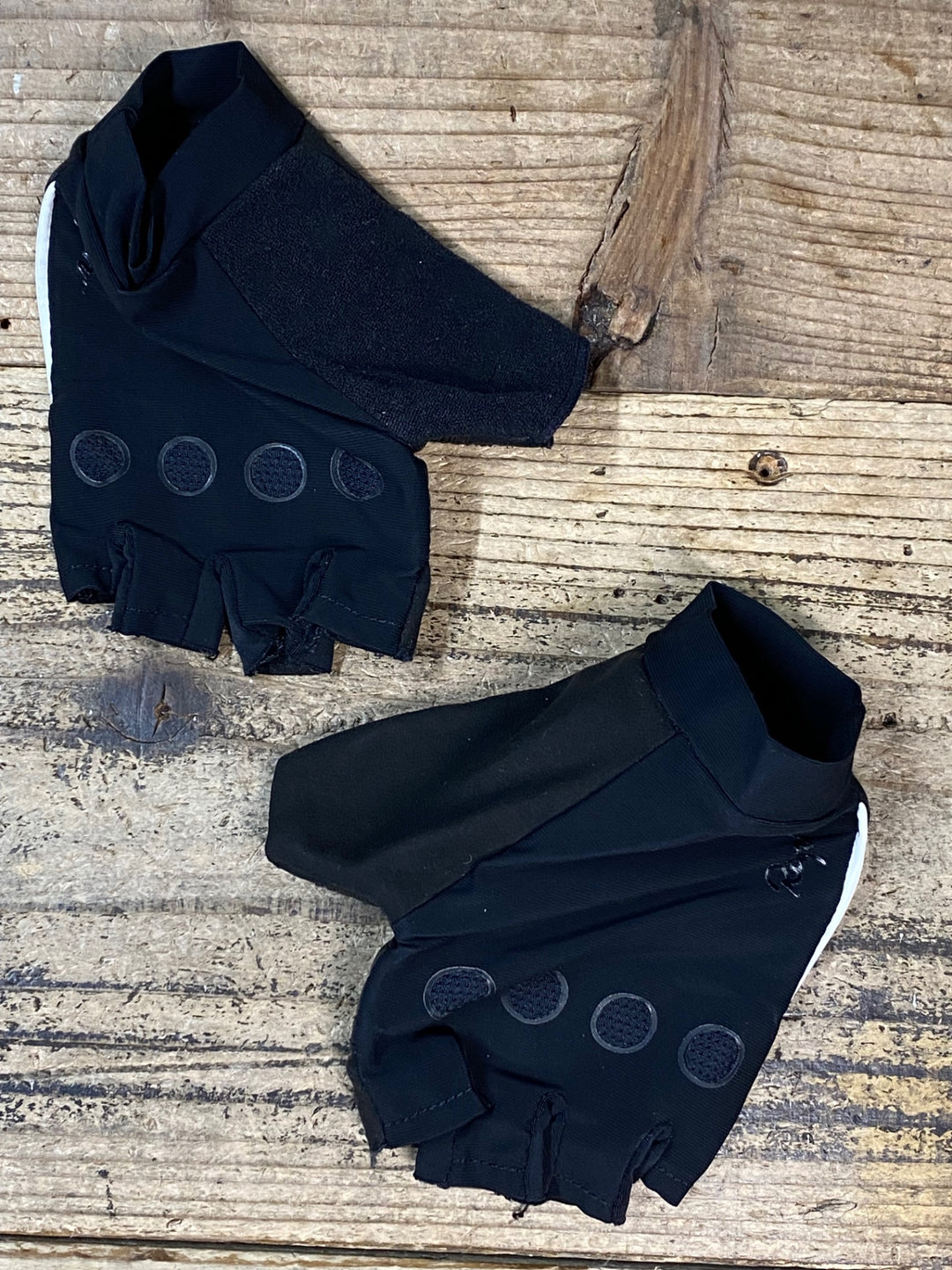 JS855 ラファ Rapha 指切 グローブ 黒 M