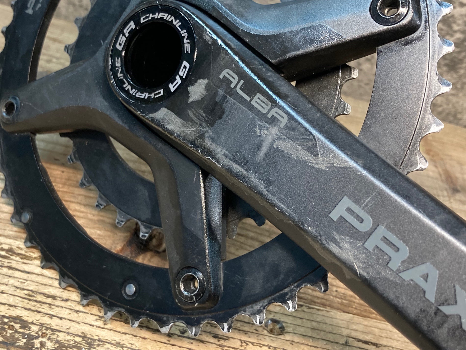 JE852 プラクシスワークス PRAXISWORKS ALBA-GR クランクセット 48/32T