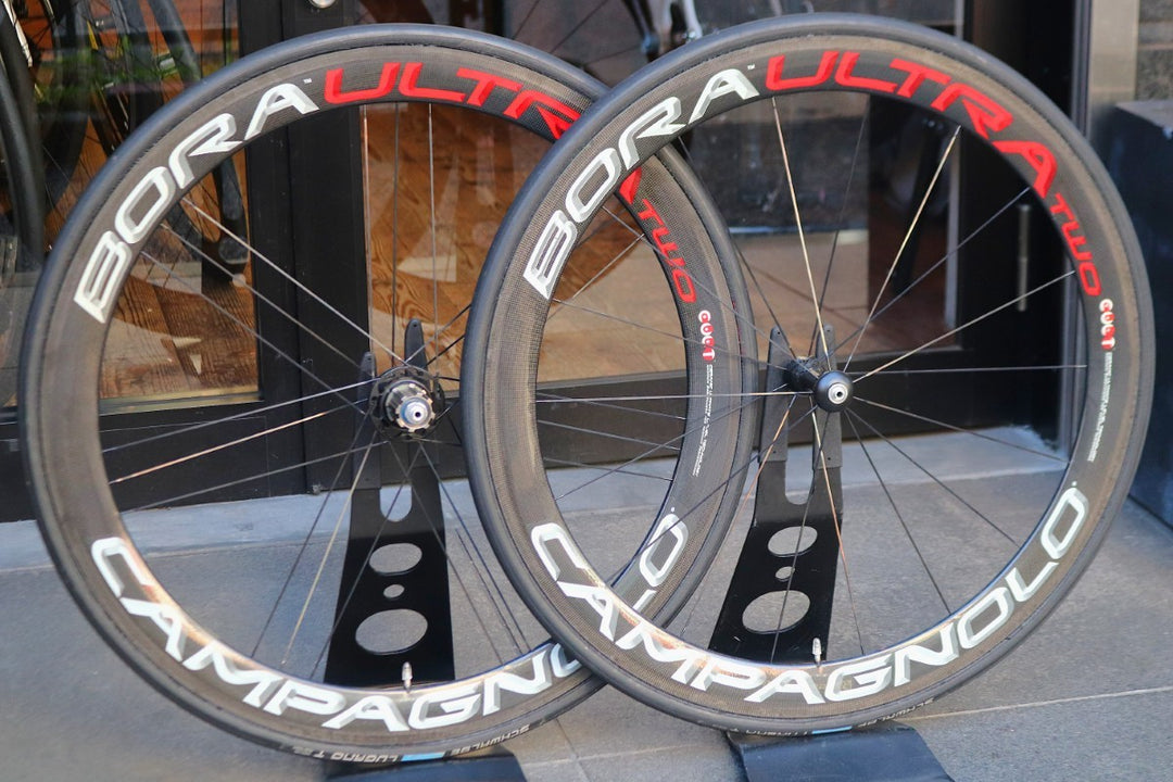 カンパニョーロ CAMPAGNOLO ボーラウルトラツー BORA ULTRA TWO カーボン チューブラー ホイールセット カンパ12S/11S 【南麻布店】