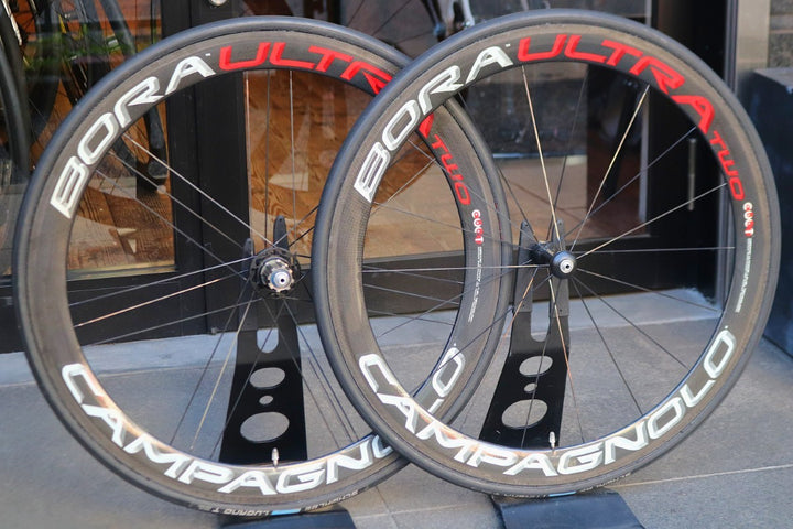 カンパニョーロ CAMPAGNOLO ボーラウルトラツー BORA ULTRA TWO カーボン チューブラー ホイールセット カンパ12S/11S 【南麻布店】
