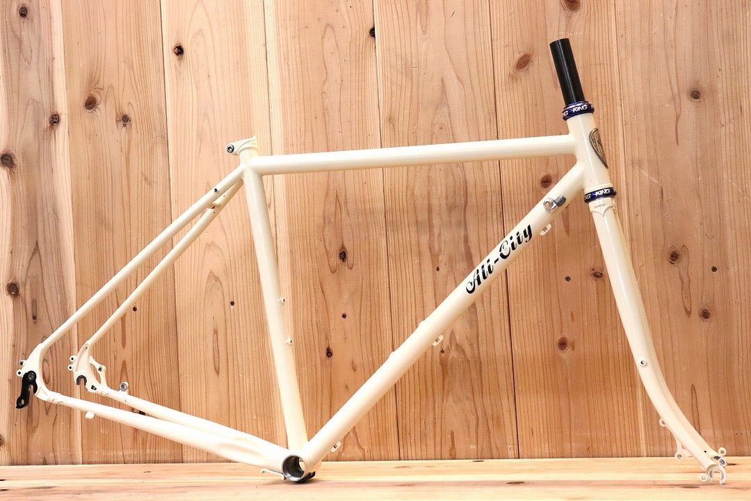 オールシティ ALL CITY スペースホース SPACE HORSE DISC 49サイズ クロモリ グラベル ロードバイク フレームセット リペイント品 【芦屋店】