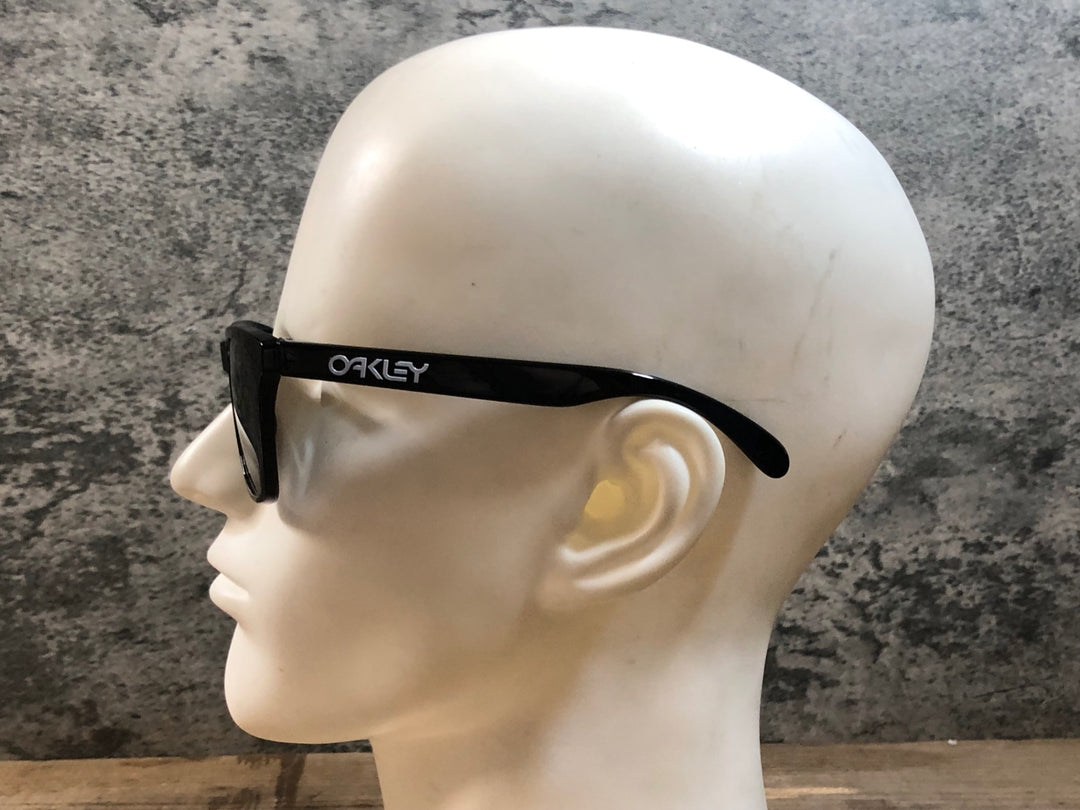 KJ391 オークリー OAKLEY Frogskin サングラス アイウェア 黒 PRIZM GREY