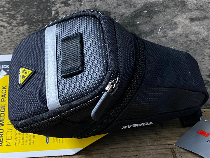 KN962 トピーク TOPEAK AERO WEDGE PACK MEDIUM サドルバッグ 黒