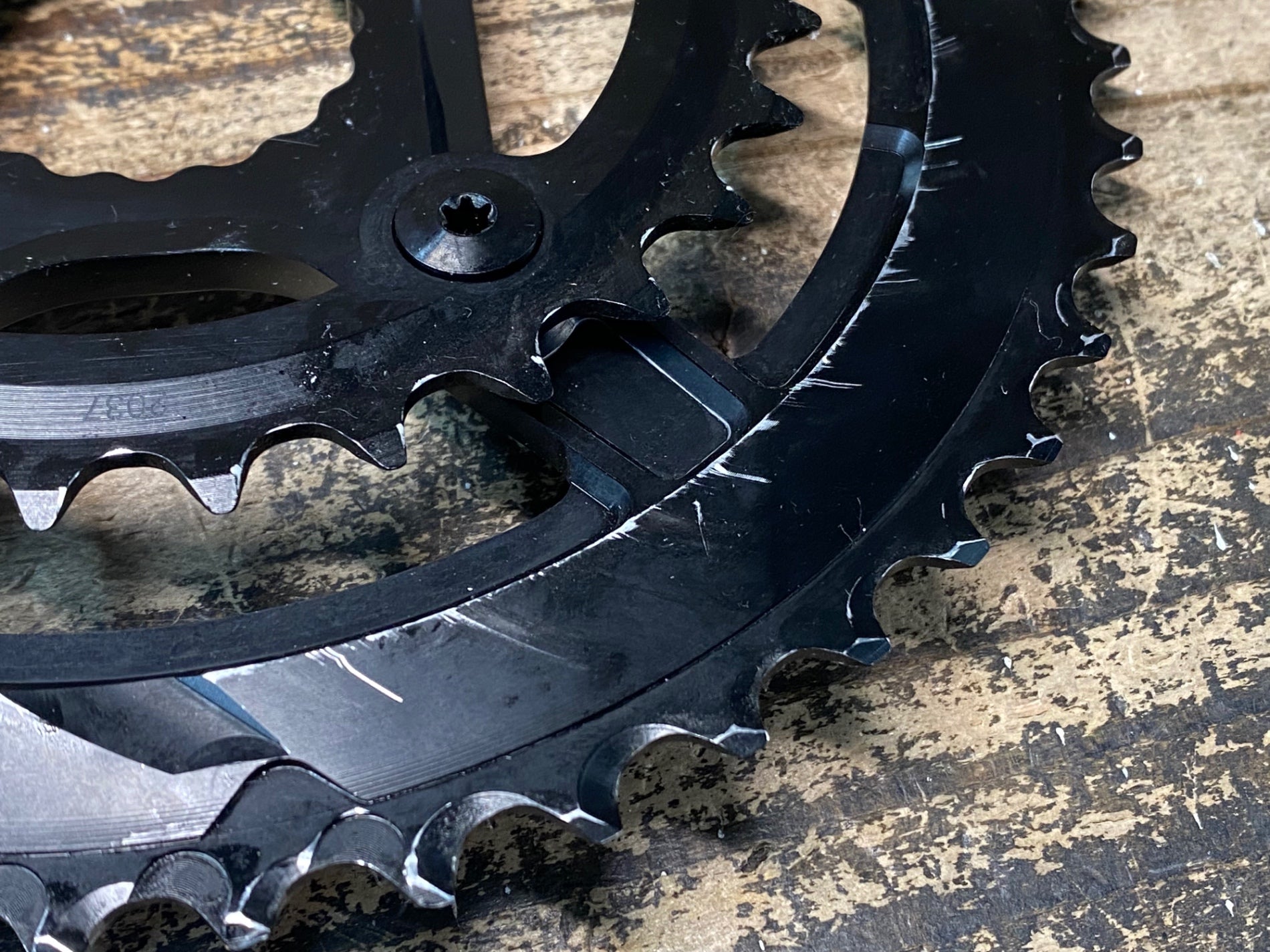 JI707 イーストン EASTON DIRECT MOUNT DOUBLE CHAINRING チェーン