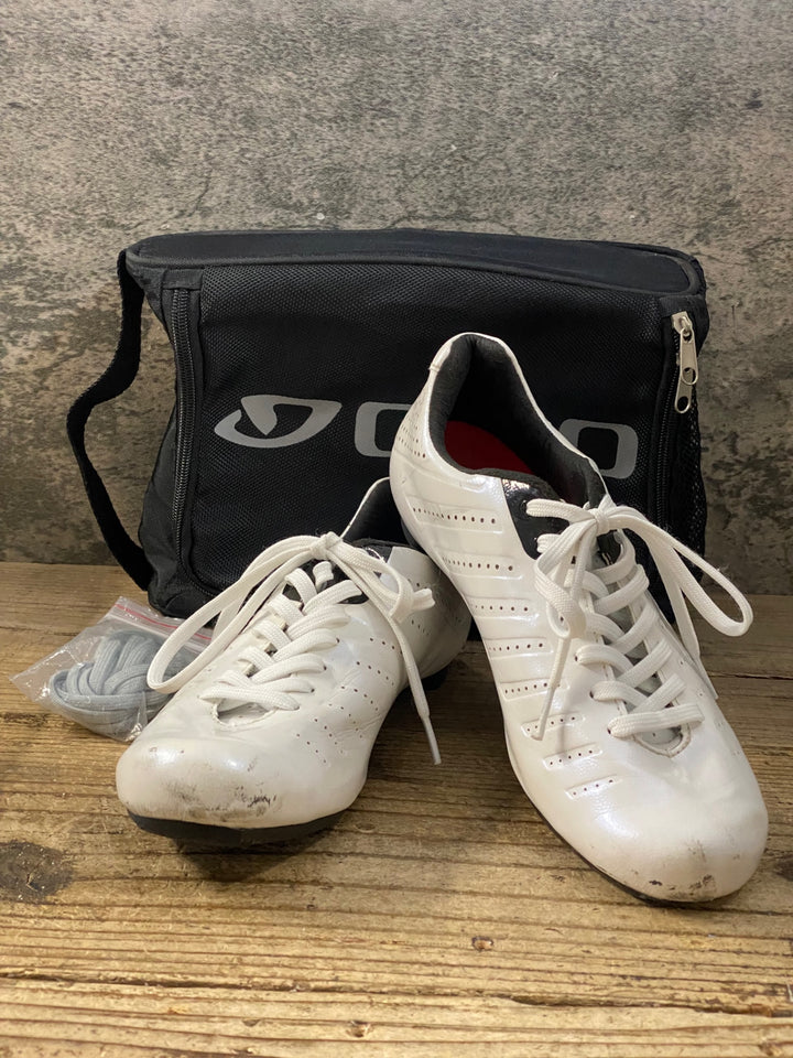 KK030 ジロ GIRO EMPIRE SLX ビンディングシューズ 白 3穴 EU41