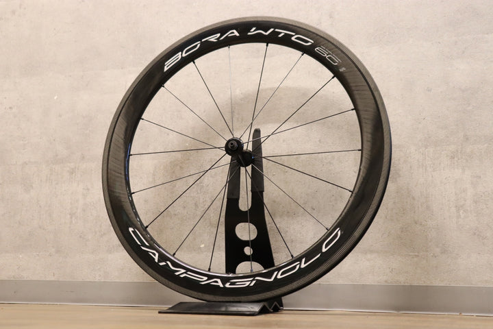 新品未使用 カンパニョーロ CAMPAGNOLO ボーラ BORA WTO 60 RIM AC3 カーボン クリンチャー チューブレス フロントホイール シマノ 19C 【さいたま浦和店】