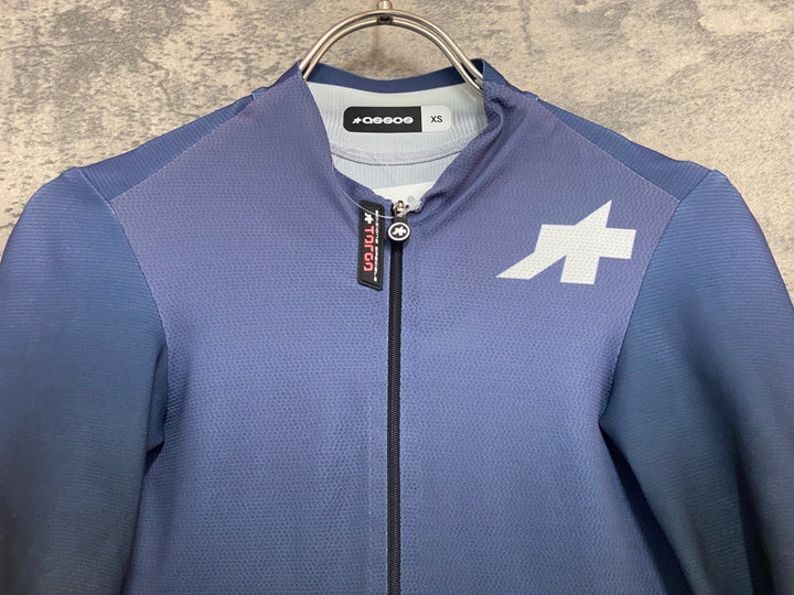 JY224 アソス assos EQUIPE RS 半袖 サイクルジャージ ブルーグレー XS