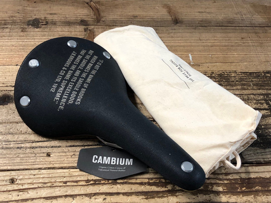 KL117 ブルックス BROOKS カンビウム CAMBIUM C17 TEST GRAPHIC サドル 黒