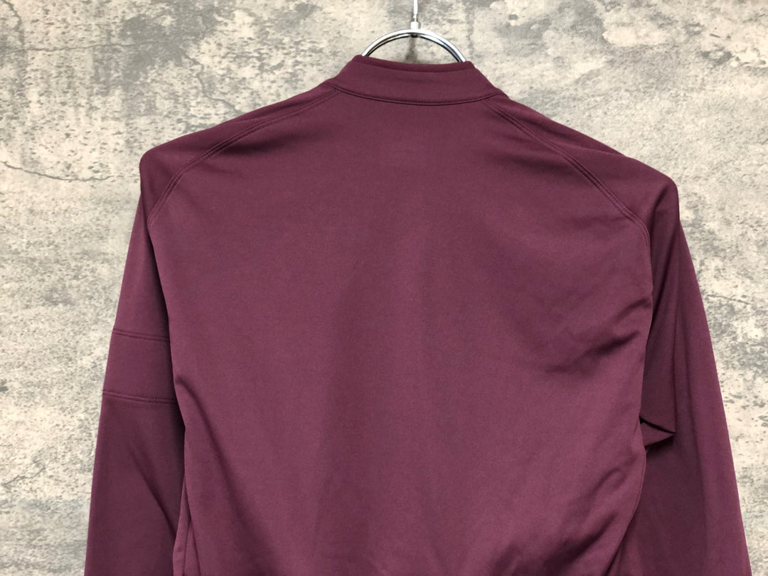 JZ439 ラファ Rapha LONG SLEEVE CORE JERESY 長袖 サイクルジャージ バーガンディ XS