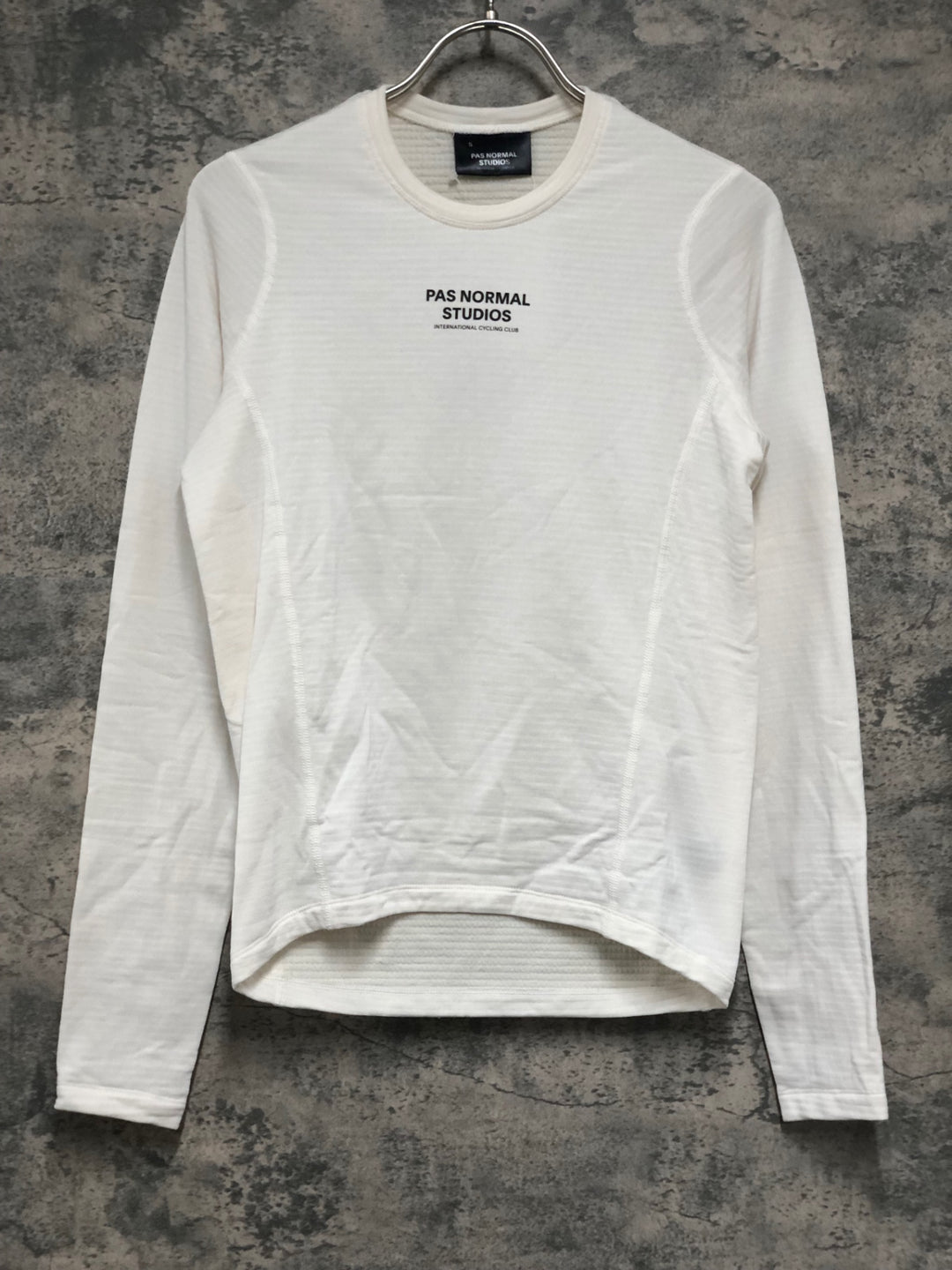 KM712 パスノーマルスタジオ PAS NORMAL STUDIOS THERMAL LONG SLEEVE BASE LAYER 長袖 ベースレイヤー 白 S