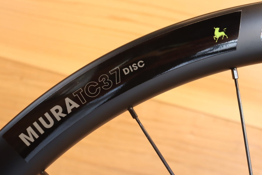 【未使用品！】 ウルサス URSUS ミウラ MIURA TC37 DISC カーボン チューブレス ホイールセット カンパ12/11S 【千葉店】