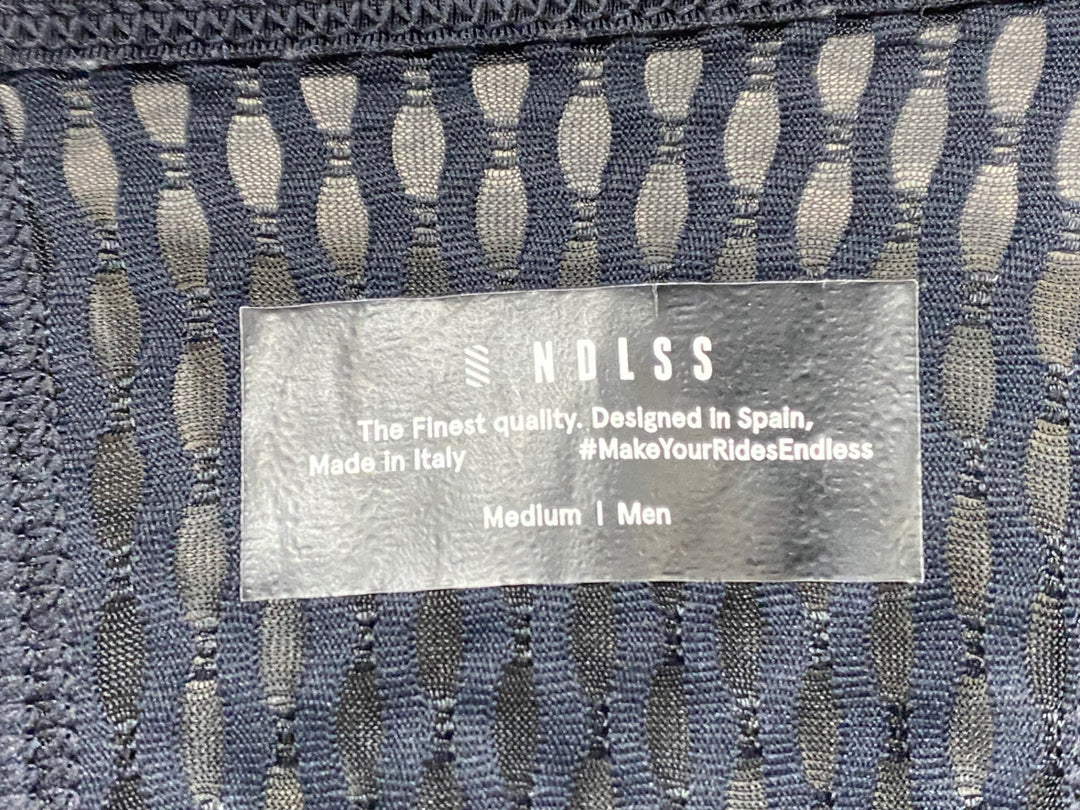 KD764 エンドレス NDLSS ビブショーツ 青 M