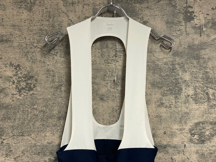 JW285 ラファ Rapha CORE BIB SHORTS ビブショーツ ダークネイビー L ※パッド外側擦れ大