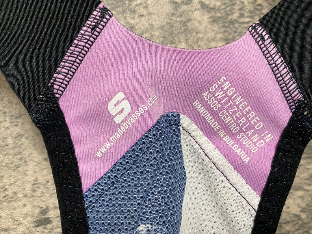 KA770 アソス ASSOS ST.EQUIPE ビブショーツ 黒 S ※汚れ
