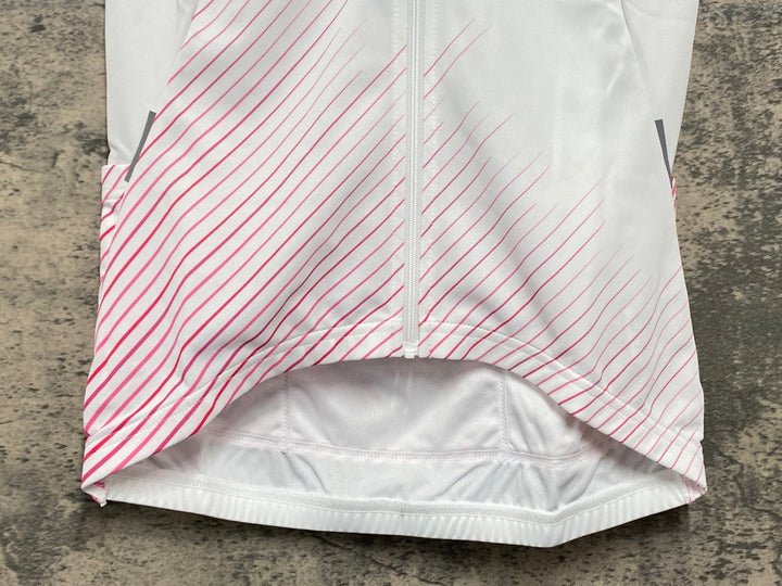 JW007 レリック reric Women's Himalia SS Jersey 半袖 サイクルジャージ S 白 レディース