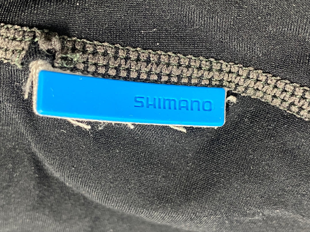 KC180 シマノ SHIMANO レッグウォーマー 黒 M 裏起毛