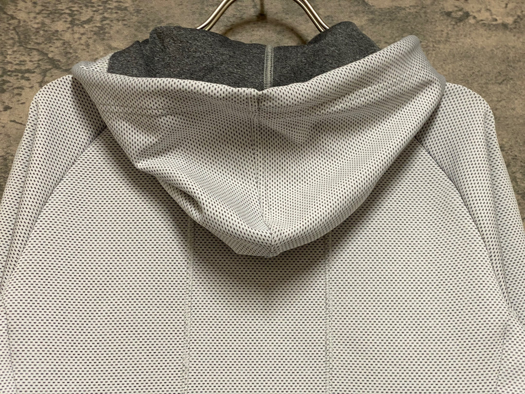 JR242 カフェドシクリステ Cafe du Cycliste Solenne 長袖 サイクルジャージ フード付 白 S